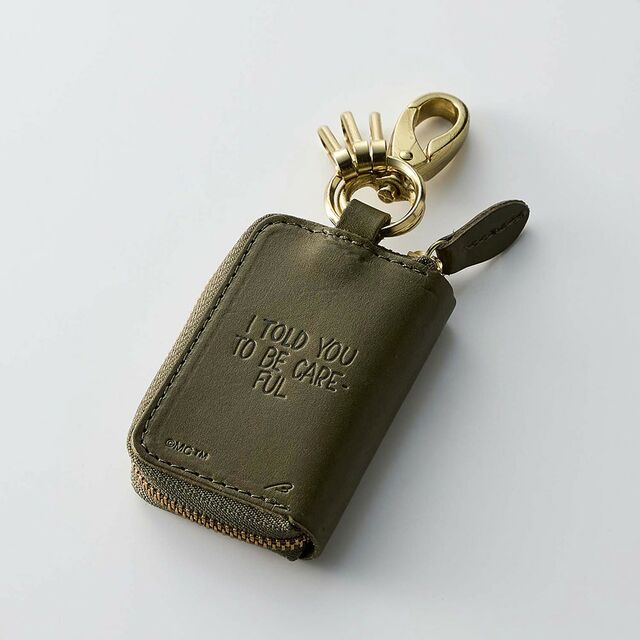 栃木レザー製本革スマートキーケース［日本製］「ムーミン」｜