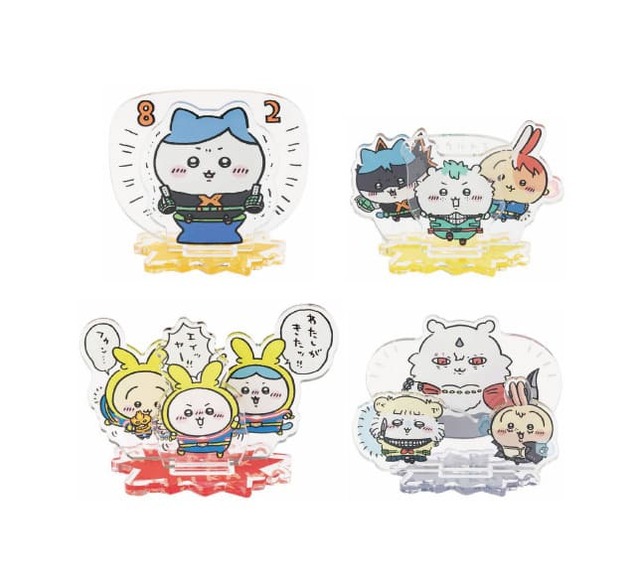 【ヒロアカ×ちいかわ】レイヤーアクリルスタンド各770円※お一人さま各1点まで