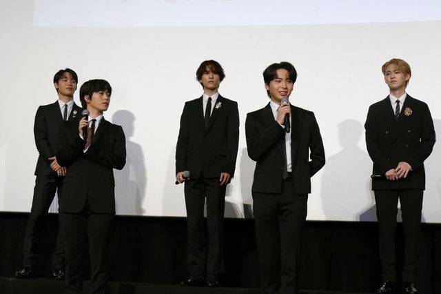 『JO1 THE MOVIE「未完成」-Go to the TOP-』公開記念舞台挨拶より