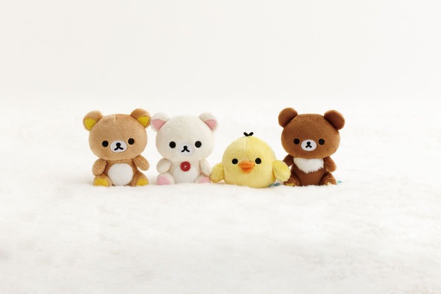 【リラックマ「すてきなお家」シリーズ】「てのりぬいぐるみ」が集合♪