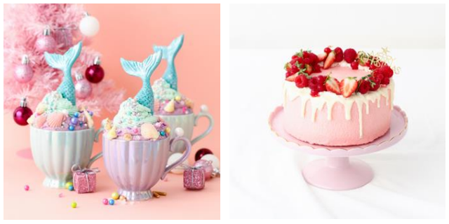 オパール シェル マグ/パステルスカラップ スタン ド L サイズ