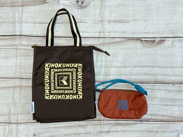 保冷機能付きのジップバッグとポーチのセット！