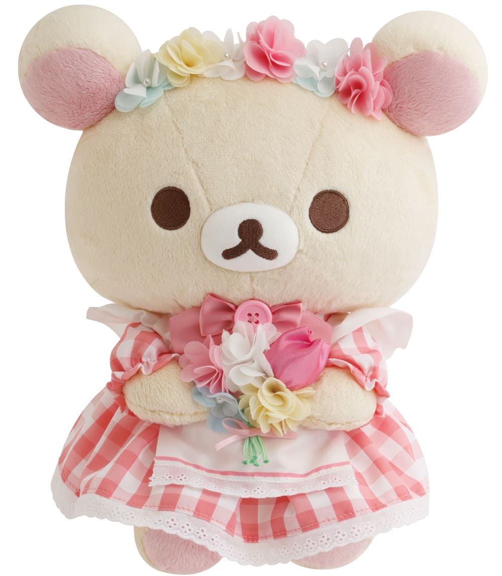 リラックマ おすわりぬいぐるみ リラックマストア有楽町限定 フラワー