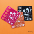タオルハンカチ ¥1,100|MARY QUANT ディズニー100周年「ミッキーマウス&ミニーマウス」スペシャルデザイン
