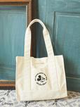 帆布トートバッグ ¥7,700｜Maison de FLEUR「Mickey Mouse＆Minnie Mouse/レトロフェイスアートシリーズ」