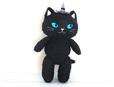 【カルディオリジナル　ハロウィンネコぬいぐるみ】モコモコ生地に癒されます