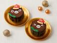 R.L waffle cake「SuicaのペンギンXmasワッフルケーキ2個セット」1個：直径6.5m×高さ5.5cm 1,620円 （C）Chiharu Sakazaki / JR東日本/ DENTSU Suica by JR東日本SuicaはJR東日本の登録商標です。