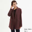 GU／ダブルブレストジャケットAM（WINE）