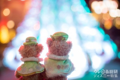 クリスマスダッフィー 一緒だといいことあるかも ダッフィー シェリーメイ ジェラトーニとクリスマスディズニーフォトスポットガイド 4 4 ディズニー特集 ウレぴあ総研