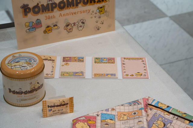 POMPOMPURIN 30th Anniversary パタパタメモ 715円