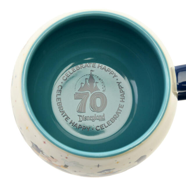 ミッキー＆フレンズ マグカップ DISNEYLAND RESORT 70TH CELEBRATION 2,500円