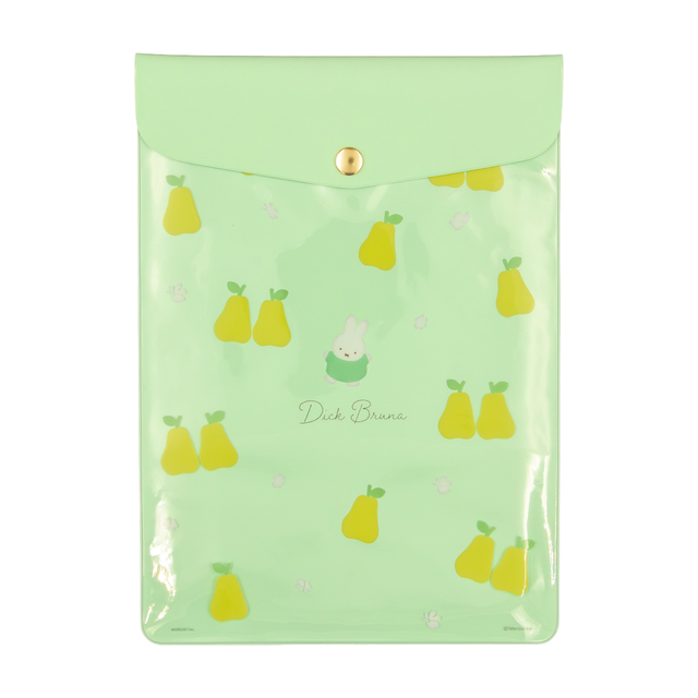 【ミッフィー×郵便局限定グッズ】PVCポーチ（Green）