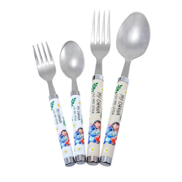 リロ、スティッチ、スクランプ カトラリーセット STITCH 20 YEARS 1,980円