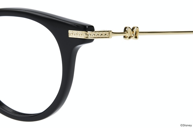 Minnie Mouse　ZF221016（ボストン）/ 11,100円（税込・セットレンズ代込）｜ Disney Collection created by Zoff Premium Series 