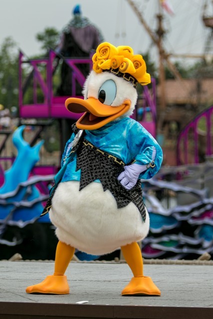 「ザ・ヴィランズ・ワールド」 メディテレーニアン・ハーバー ドナルドダック 撮影 / YOSHI