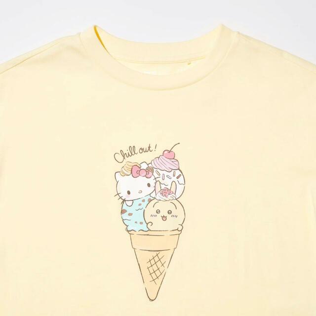 グラフィックTシャツ ¥990｜ちいかわ × サンリオキャラクターズ：スイーツコレクション｜ユニクロ UT