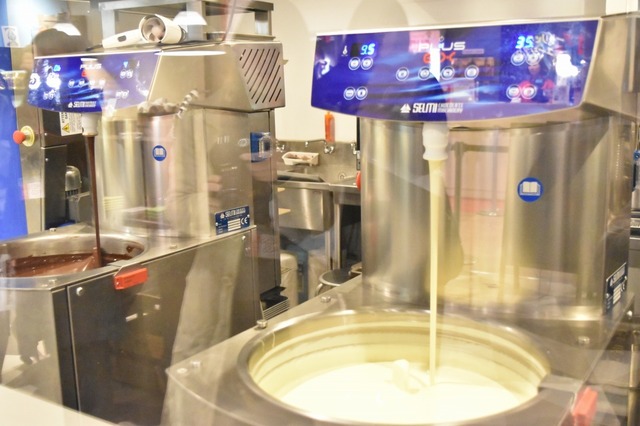 出来立てのチョコレート