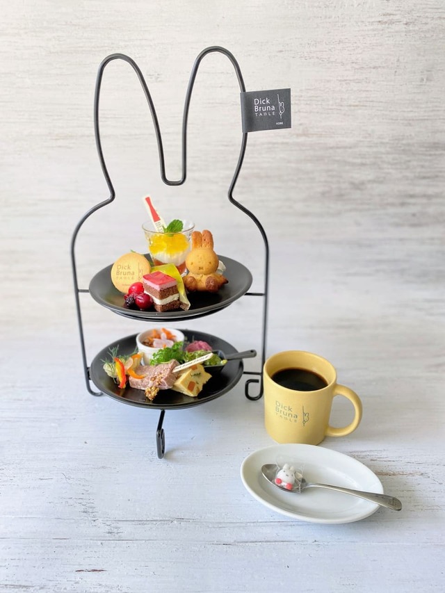 【KOBE PORT TOWER × Dick Bruna TABLE in KOBE Waterfront】ディック・ブルーナ テーブル神戸／おひとりさまから楽しめるアフタヌーンティーセット登場