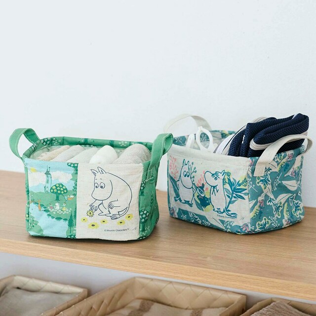 ファブリックボックス　2個セット「ムーミン」