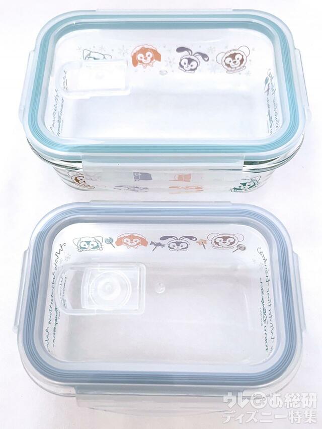 「ダッフィー＆フレンズのホワイト・ウィンタータイム・ワンダーズ」耐熱容器