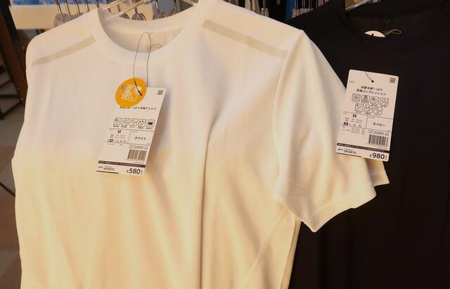 【ワークマン 氷撃冷感(R)-10℃半袖Tシャツ】なんと税込580円! 長袖は税込980円で、何枚あってもうれしい価格です♪