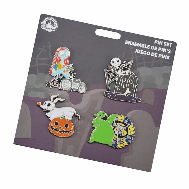 ティム・バートン ナイトメアー・ビフォア・クリスマス ピンバッジ セット Tim Burton's The Nightmare Before Christmas 2022 1,760円