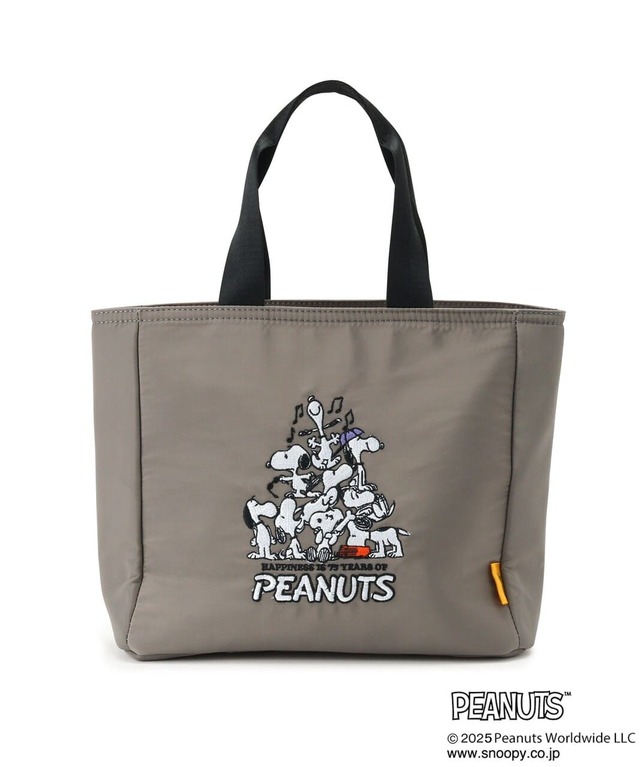 【grove×PEANUTS】「ナイロントートバッグ」¥5,497