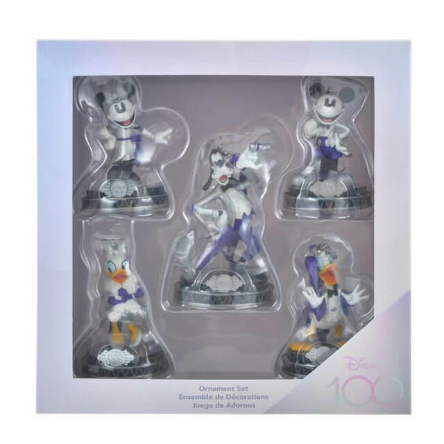 ミッキー&フレンズ オーナメント セット The Disney100 Platinum Celebration Collection 8,250円