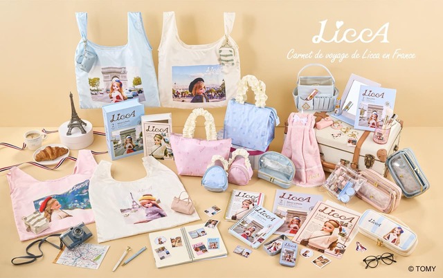 【リカちゃん×THREEPPY】リカちゃんと、ダイソーの姉妹ブランド「THREEPPY」が初コラボレーション！全31種類の新商品が登場！