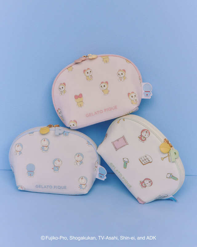 【ドラえもん meets GELATO PIQUE】「【ドラえもん】ポーチ」¥5,060