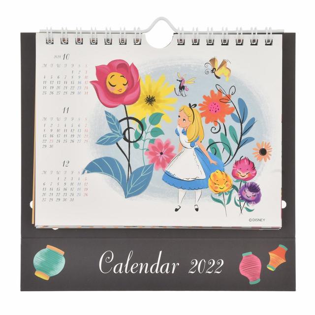 卓上カレンダー（ポップアップデザイン）＜『ふしぎの国のアリス』＞