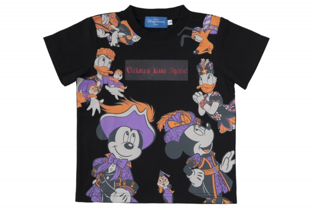 Tシャツ（S、M、L、LL各2800円、3L 3100円）｜東京ディズニーシー「ディズニー・ハロウィーン」2018年