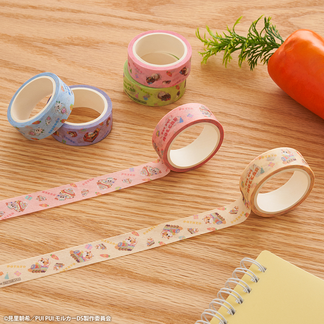 「ナムコ PUI PUI モルカーくじ」C賞　マスキングテープ