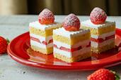 「新スーパーあまおうショートケーキ」＜大人 ￥6,200～/小学生￥3,500/幼児（4歳以上）￥2,500＞【スーパースイーツビュッフェ2024 ～ホテルでいちご狩り～】