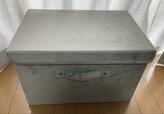 【ニトリ「ベロア調収納BOX」】見た目もかわいい