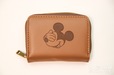 Disney MICKEY MOUSE カードケースBOOK BROWN