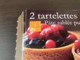 【ピカール 赤いフルーツのタルトレット】こちらは2時間解凍で食べられます