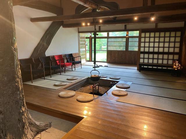 【星野リゾート　青森屋】古民家レストラン「南部曲屋」の内観