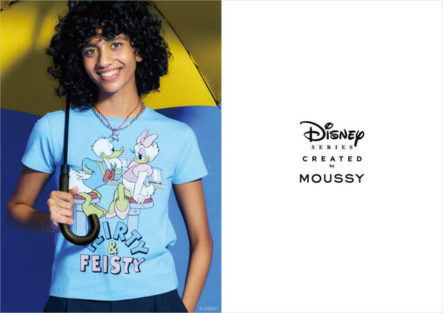 MD CLASSIC TINY Tシャツ ￥6,996｜MOUSSYディズニー「ドナルドダック」コレクション