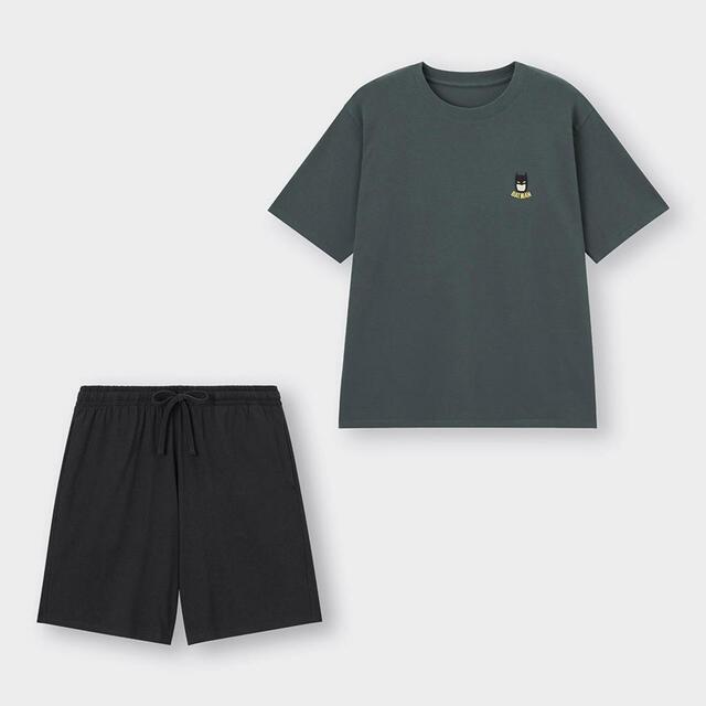 ドライラウンジセット ¥2,990｜GU「バットマン」85周年コラボレーション