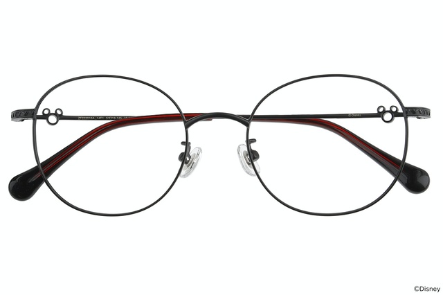 Mickey Mouse　ZF222016（ウェリントン）/ 11,100円（税込・セットレンズ代込）｜ Disney Collection created by Zoff Premium Series 