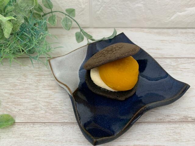 【セブン みにどらかぼちゃ】こぼれんばかりのかぼちゃあん