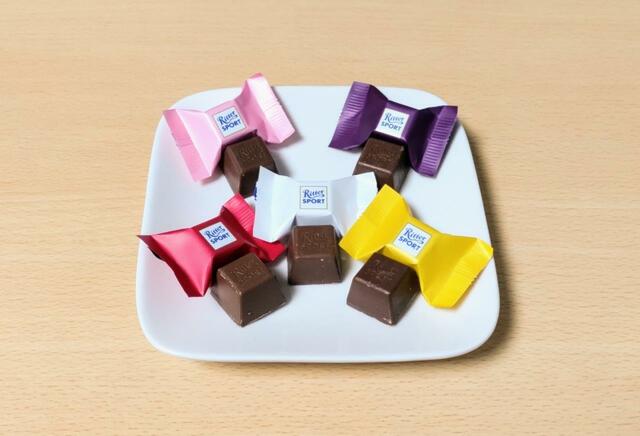 【三菱食品　リッターチョコキューブ スペシャルセレクション　608g　1568円】ベリー系を含む個性豊かなラインナップ