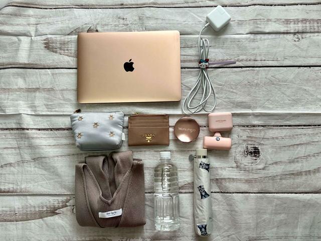 これだけのものが楽々収納できました!【ROPE PICNIC PASSAGE(ロペピクニックパサージュ)】洗えるメッシュハンドルA4トートバッグ