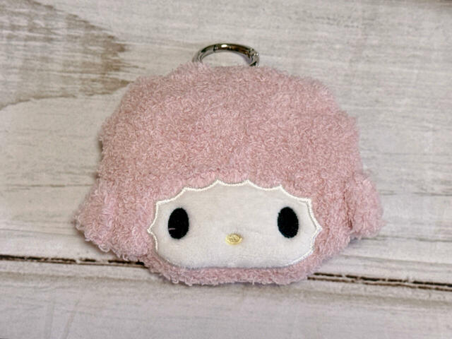 「マイスウィートピアノ ポーチ付きエコバック」ピアノちゃんの魅力をしっかり再現したフェイス形ポーチ付き