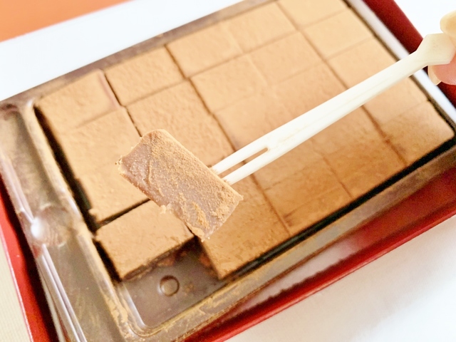 しっとりとした口どけがたまらない