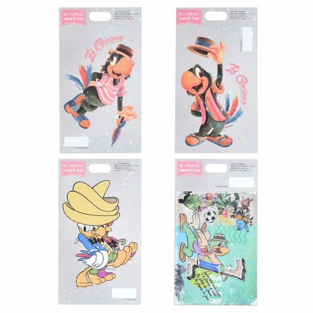 ホセ・キャリオカ、パンチート、ドナルド シークレットステッカー ホログラム Jose Carioca 80 years 165円