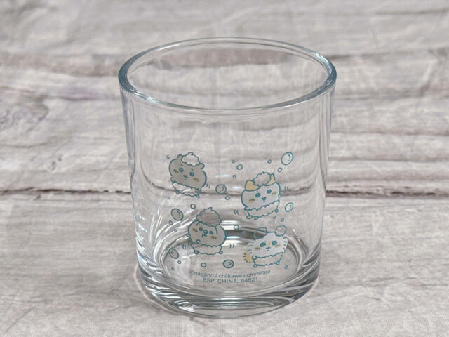 湯上がりの水分補給にちょうど良いグラス！