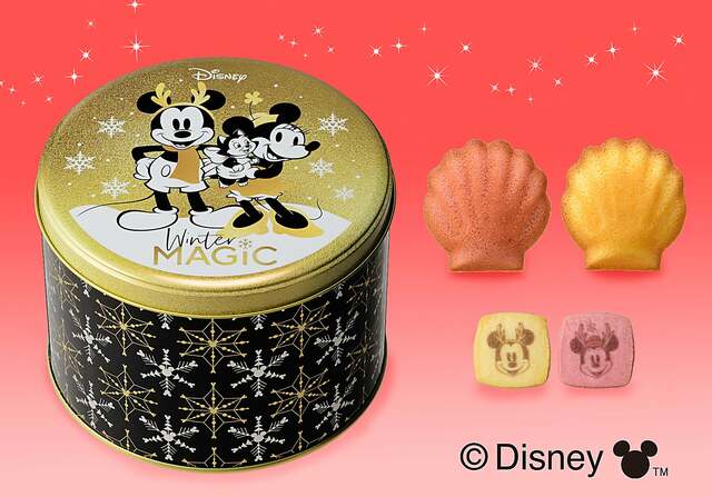 <ディズニー>聖なる夜のお菓子缶(10個入)1,620円(税込) © Disney