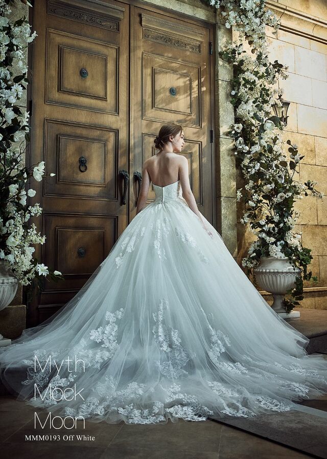 「Myth Mock Moon（ミスモックムーン）」新作ウェディングドレス MMM0193 offwhite